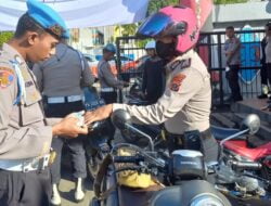 26 Pelanggar Ditilang Dalam Swiping Gabungan Provos bersama Lantas Polda Papua