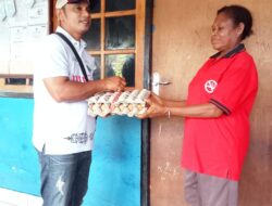 Peringati HUT Ke 3, NIM Kota Jayapura Anjang Sana ke Panti Asuhan