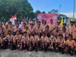 Peringati Hari Pramuka ke-61, Kwarda Papua Gelar Upacara di Batas Negara