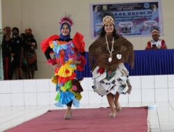 Lomba Fashion Show Semarakkan HUT ke-59 SMP Negeri Satu Kota Jayapura