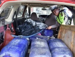 Satlantas Polresta Temui Mobil Dengan Tangki Modifikasi BBM Pertalite
