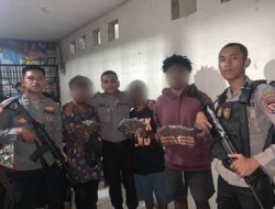 Personel Pos Patmor Amankan Tiga Pemuda Bersama 12 Plastik Ganja di Dok V Jayapura Utara