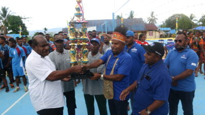 Wakil Ketua I DPRP Buka Turnamen Bola Voli Grime Cup ke-I