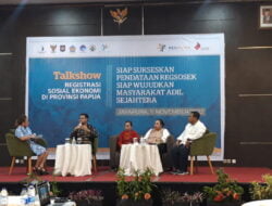 Regsosek Menuju Satu Data Untuk Provinsi Papua