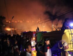 Dalam Semalam Dua Lokasi Alami Kebakaran, Ratusan Kepala Keluarga Kehilangan Tempat Tinggal