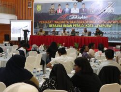 Pj Wali Kota Jayapura dan Forkopimda, Gelar Silaturahim Dengan Insan Pers