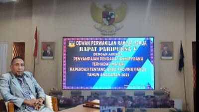Poksus DPR Papua Minta Pj Bupati di 3 DOB Harus Berasal Dari ASN di Kabupaten Setempat