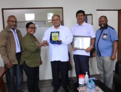 PDAM Jayapura Terima Penghargaan Keterbukaan Publik Dengan Predikat Informatif