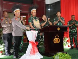 Panglima TNI dan Kapolri Resmikan Gedung Baru Polda Papua