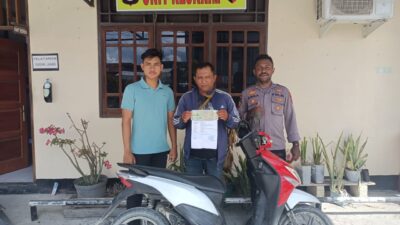 Hilang Satu Minggu, SPM Milik Suharmanto Dikembalikan Polisi