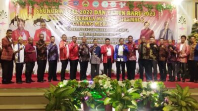 Pesan Christian Sohilait di Natal Ikemal Cabang Merauke: Lanjutkan Perjuangan Orang Maluku di Papua Selatan