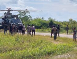 Tim Gabungan TNI Polri Berhasil Evakuasi 15 Pekerja Yang Disandera Kelompok Egianus Kogoya
