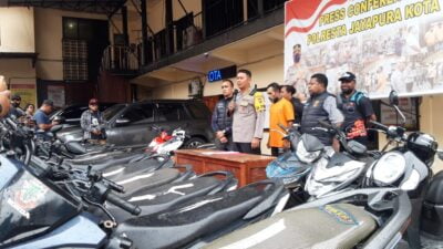 Ngaku Sebagai Anggota Polisi, Residivis Kambuhan Curanmor Dibekuk Tim Resmob Polres Jayapura Kota