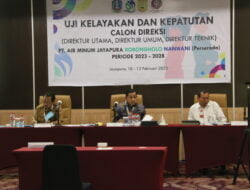 Tiga Calon Direksi PT AMJ RN Jalani UKK Kedua