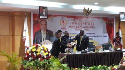 Susun Program Kerja KONI Kota Jayapura Gelar Rakerkot