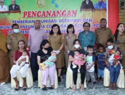 Pencanangan Pemberian Imunisasi Rotavirus, PCV Kepada Anak dan Pencanangan Posyandu Prima