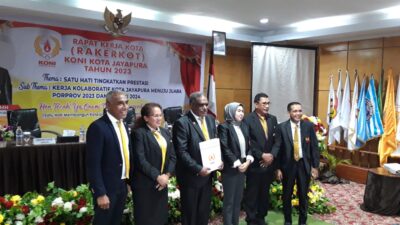 Ketua KONI Kota Jayapura Menegaskan Pemilihan Atlet Tidak Dengan Nepotisme