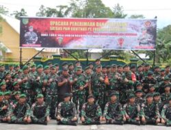 Pangdam XVII/Cenderawasih Menerima Dan Melepas Satgas Pam Obvitnas di Timika