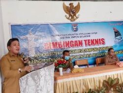 Buka Bimtek Sistem Keuangan Desa, Sekda Yapen Minta Kepala Kampung Harus Inovatif