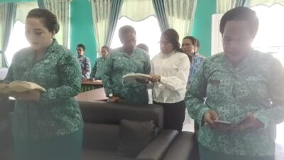 TP PKK Kabupaten Mamteng Gelar Ibadah Syukur