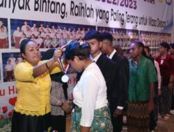 Penamatan dan Pelepasan 357 Siswa SMPN 2 Jayapura, Kepsek Pesan Raihlah Bintang Yang Paling Terang