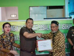 Jelang HBA dan IAD Kejari Jayapura Anjangsana ke Panti Asuhan di Sentani