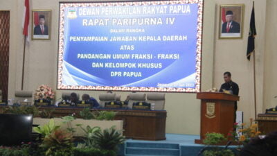 Jawaban dan Penjelasan Pemerintah, Atas Pandangan Umum Fraksi dan Kelompok Khusus DPR Papua