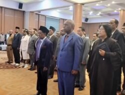 Plt. Bupati Mamberamo Tengah Lantik 107 Pejabat Administrasi