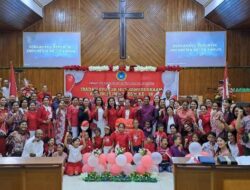 Momen Peringatan 78 Tahun Kemerdekaan RI, Jemaat GPI Papua Bukit Zaitun Dok VIII Jayapura Gelar Ibadah Syukur