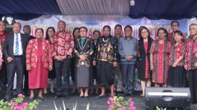 Panitia Kumpulkan Rp600 Juta Lebih, Saat Peletakan Batu Pertama Pastori GKI Pniel