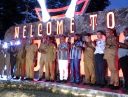 Tugu Batas Kota dan Kabupaten Jayapura Diresmikan Pj. Walikota