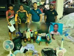 Pencurian di Aspol Kloofkamp Jayapura, Empat Pelajar Dibekuk Tim Resmob Numbay