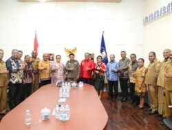 Sambangi Kantor DPPAD, BP YPK Audiensi Dengan Kepala Dinas