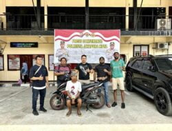 Tim Resmob Numbay Amankan Pelaku Curanmor di RSUD Dok II Jayapura