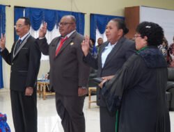 Tiga Dewan Komisaris PT. AMJ Robongholo Nanwani, Resmi Dilantik