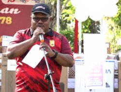 Pimpin Pencanangan HUT PGRI ke-78, Ini Pesan Pj. Sekda Kota Jayapura