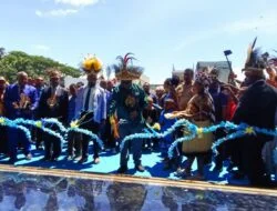 7 Tahun Pembangunan Akhirnya Gereja GIDI Jemaat Anugrah Sentani di Resmikan