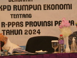 Komisi II DPR Papua Raker Bersama Mitra Bahas R-KUA dan R- PPAS tahun 2024