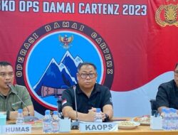 Proses Penegakan Hukum Oleh Ops Damai Cartenz Terhadap KKB di Tahun 2023 Meningkat