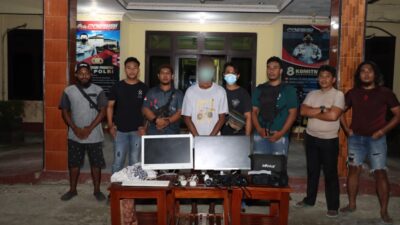 Polisi Ciduk 2 Orang Pelaku Pencurian Aset Pemda Keerom