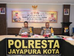 Sepanjang Tahun 2023 Kasus Tindak Kriminal di Kota Jayapura Naik