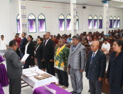Sekda Aser Waroi Dilantik Sebagai Ketua PSW Kabupaten Teluk Wondama Bersama 8 Pengurus Lainya