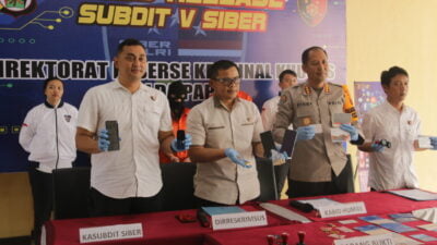 Penipuan Online 3 Warga Sulsel Diamankan Di Polda Papua