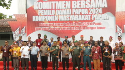 Panglima dan Kapolri Deklarasi Pemilu Damai di Papua