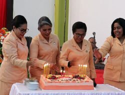 Dharma Wanita Persatuan Kota Jayapura, Gelar Resepsi HUT ke-24