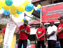 Penjabat Walikota Jayapura, Canangkan HUT Jemaat GPI Elim Abepura Ke-76