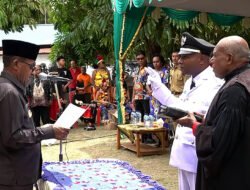 Penjabat Walikota Jayapura Lantik KPK Waena Terpilih