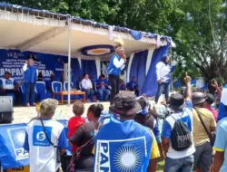 Kampanye Akbar Partai PAN, Jefri Bisai : Usia Bukan Ukuran Untuk Bekerja Kepada Masyarakat