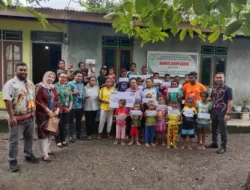 Peduli Sesama, BRI Serui Salurkan Santunan di Dua Panti Asuhan