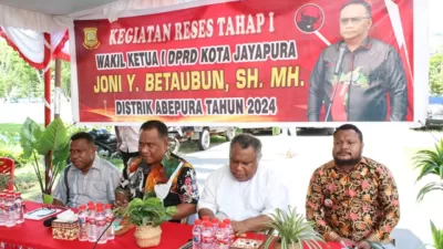 Reses di Kelurahan Vim, Wakil Ketua DPRD Kota Jayapura Joni Betaubun Jaring Aspirasi Warga